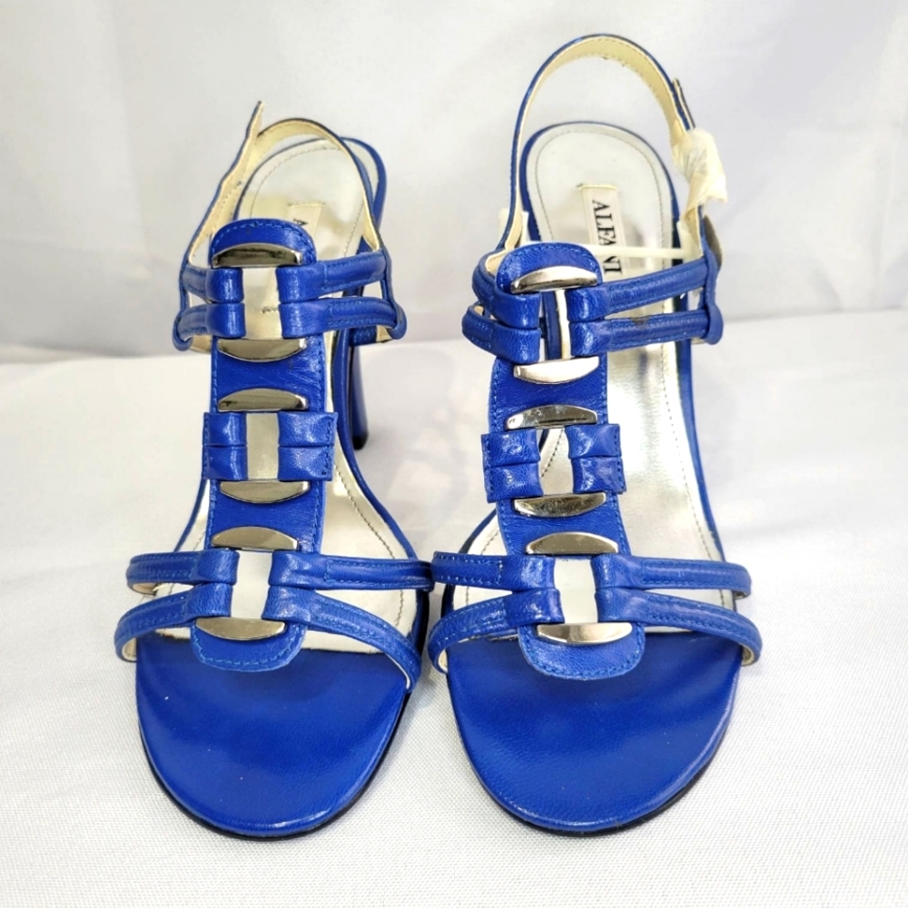 Alfani Navy Blue High Heel Sandals